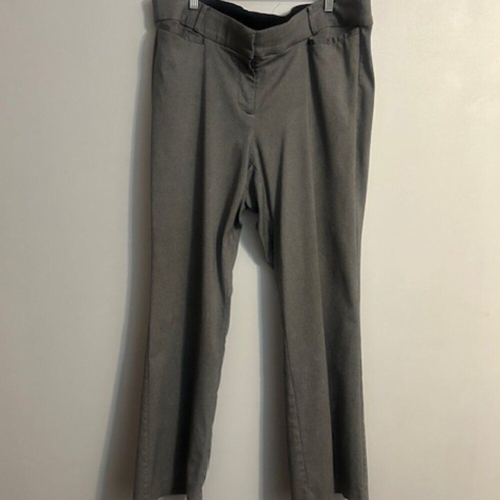 Lane Bryant The Allie Gray/Black trousers, size 20